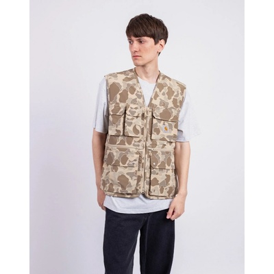 Carhartt WIP Irwin Vest Camo Duck desert