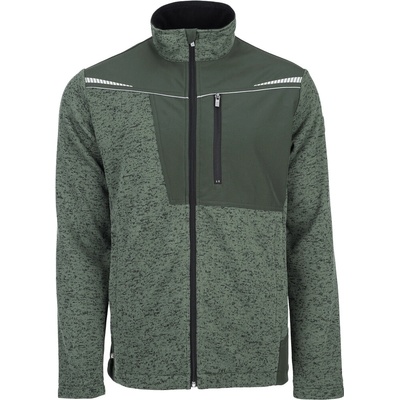 Cerva GROUP STIRLING STRETCH pletený svetr 10 KSŮ zelená, Velikost: 4XL