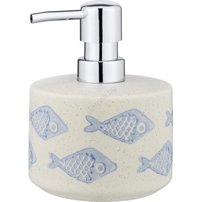 WENKO 24311100 - Дозатор за сапун aquamarin 475 мл бежов (we0010)