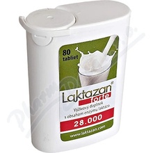 Laktazan Forte 28.000 FCC 80 tablet