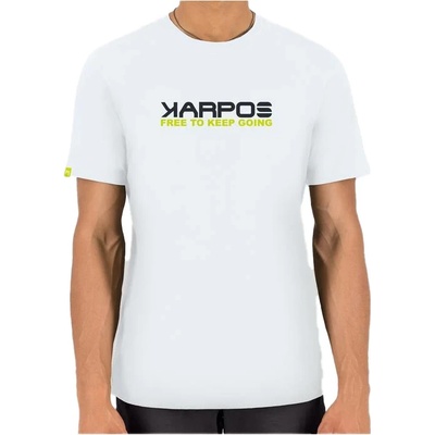 Karpos Мъжка тениска Karpos Loma Cotton T-Shirt - Bright White - размер XXL (216-8345-0115)