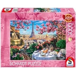 Schmidt Spiele Breakfast in Paris (1000 Pieces)