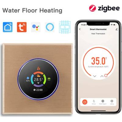 BSEED Zigbee otočný termostat Zlatá Voda