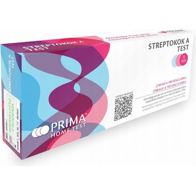 Prima Home test Streptokok A 1 ks