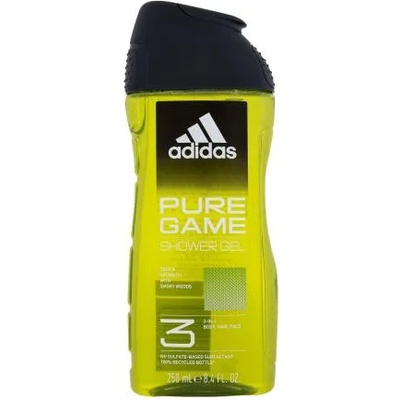 Adidas Pure Game Shower Gel 3-In-1 Душ гел 250 ml за мъже