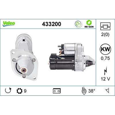 Štartér VALEO 433200