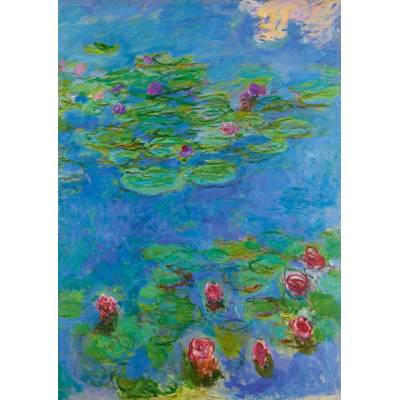 Bluebird Puzzle - Puzzle Claude Monet - Water Lilies, 1917 - 1 000 piese