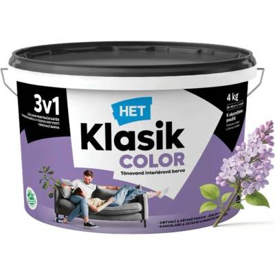 HET Klasik Color 3v1 - 8kg, KC0347 Fialový šeříkový