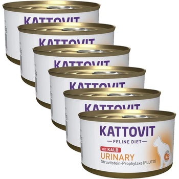 KATTOVIT Urinary консерви телешко 6 x 85 г