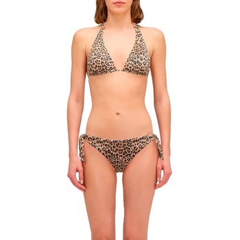 SUNDEK Bea animal slip bikini bottom - Brown (Durian)