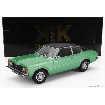 Kk-scale Ford england Taunus Gt Coupe 1971 Zelená Černá 1:18