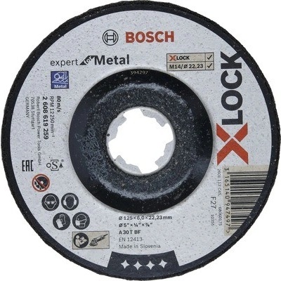 Hrubovací kotúč Bosch X-LOCK 125X6mm