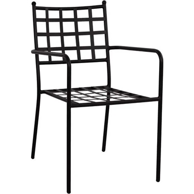 Bogdan Furniture Метален стол с подлакътници Мебели Богдан модел Balkon