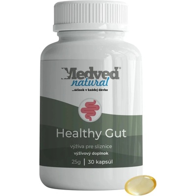 Medveď natural Healthy Gut 30 kapsúl
