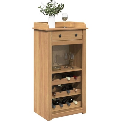 vidaXL Skříňka na víno Panama 57 x 40 x 111,5 cm masivní borové dřevo – Hledejceny.cz