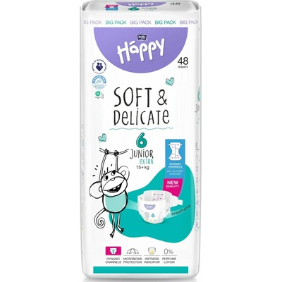 Bella Happy 15kg+ Junior Extra 6 48 ks