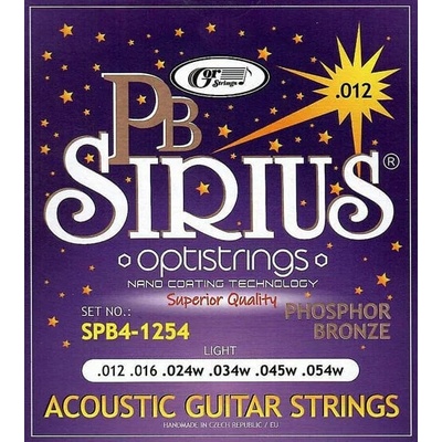 Gorstrings Sirius SPB4-1254 Струни за акустична китара (SPB4-1254)