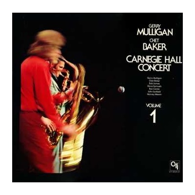 Chet Baker - Carnegie Hall Concert Vol 1 CD