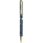 FILOFAX Химикалка, 1, 0 мм, златен клипс, тъмносиньо тяло, FILOFAX "Garden", черна FX-132746 (FX-132746)