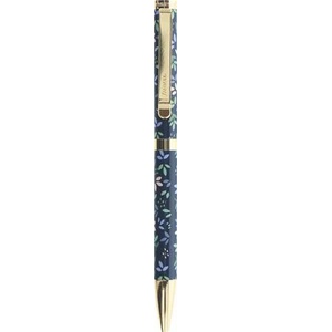 FILOFAX Химикалка, 1, 0 мм, златен клипс, тъмносиньо тяло, FILOFAX "Garden", черна FX-132746 (FX-132746)