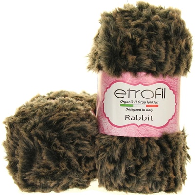 Etrofil Rabbit šedá, káva melír 70714