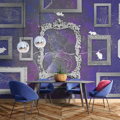 Art gift Тапет Сиви рамки