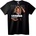 NOONEBRAND Тениска Vesna Zmijanac - 3XL, Black