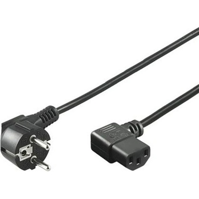 PREMIUMCORD napájecí kabel 230V 2m úhlový 90st, kpsp2-90, 2m – Zbozi.Blesk.cz