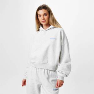Jack Wills Суичър Jack Wills Women's JW Essentials Hoodie - Light Heather