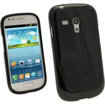 Image 1 of Samsung I8190 Galaxy S III mini Силиконов Калъф Черен + Протекто