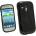 Samsung I8190 Galaxy S III mini Силиконов Калъф Черен + Протекто
