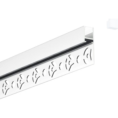 SJ-Tec SJ-ALP3613 Hliníkový profil bílý matný 2 m