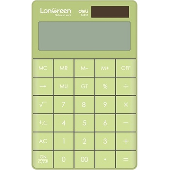 Deli LonGreen калкулатор EM412, (12007268)