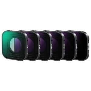 NEEWER CPL ND Filter Compatible with GoPro Hero 13 12 11 10 9 Black, 6 Pack CPL ND8 ND16 ND32 ND64 ND1000 HD Multicoated Slim Neutral Density Circular Polarizer Action Camera Filter Kit, FL-GP10 - 10105347