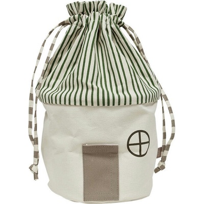 OYOY Кош за съхранение Koya, 40 см, бежово-кафяв (M107613)