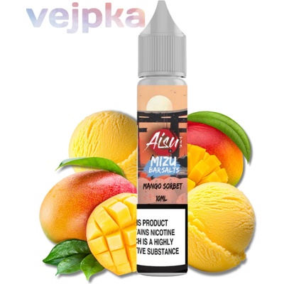 ZAP! AISU MIZU Bar Salts Mango Sorbet 10 ml 20 mg