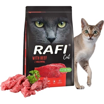 DOLINA NOTECI Rafi Cat s hovädzím mäsom 7 kg