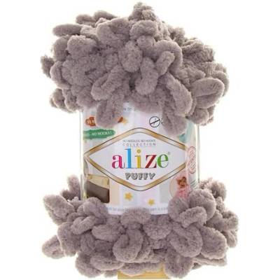 Alize Puffy šedohnědá 268