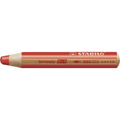 STABILO woody 3 in 1 STABILO červená