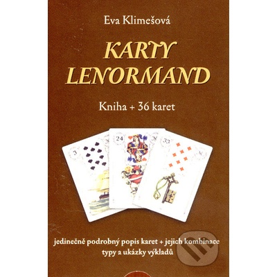 Karty Lenormand + 36 kariet - Eva Klimešová