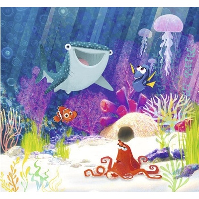 IADX6-086 Fototapeta vliesová Dory Aqua Party rozměry 300x280 cm