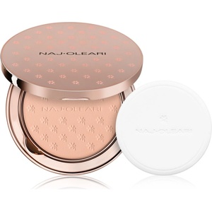 Naj Oleari Skin Caress Pressed Powder компактна пудра с матиращ ефект за жени 00 Sand Rose 9.5 гр