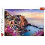 Trefl Puzzle - 1500 - View of the town of Manarola / 500 px Trefl 26137