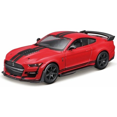 Bburago Autá HOBBY 2020 Mustang Shelby GT500 červená 1:32