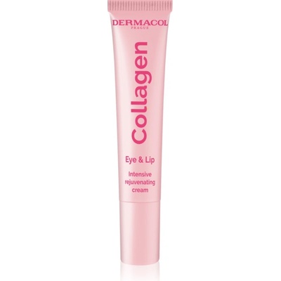 Dermacol Collagen интензивен подмладяващ крем за очи и устни 15ml