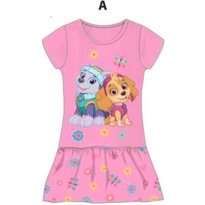 Setino Рокля за момичета Paw Patrol Sky светлорозова Размер - деца: 7 години