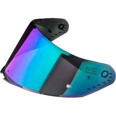 Plexi pro přilby Cassida AERO s přípravou pro Pinlock iridium REVO