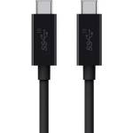 Belkin USB-C 3.1 to USB-C 100W Cable - USB-C към USB-C кабел за устройства с USB-C порт (100 см) (черен)
