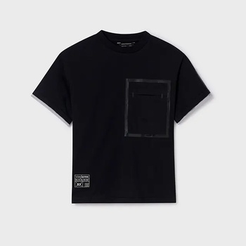 Image 1 of MAYORAL Тениска с къс ръкав в черно за момче Mayoral с джоб