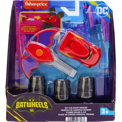 Fisher-Price Batwheels HRJ55, 3 rok/roky, Černá, Červená, Plast